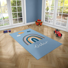 Lade das Bild in den Galerie-Viewer, Personalisierter Kinderteppich mit Namen – Motiv „Oscar“