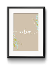 Lade das Bild in den Galerie-Viewer, Personalisiertes Poster für Baby und Kind ohne Rahmen