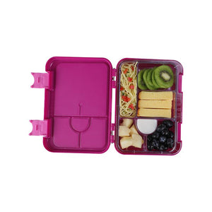 Kinder Lunchbox Lilafee, mit variablen Fächern BPA Frei, Personalisiert