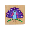 3D Holzpuzzle Tiere – Montessori Spielzeug für Kinder ab 2 Jahren, Schnecke, Papagei, Krokodil & mehr