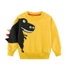 Dino Kinder Sweatshirt aus 100% Baumwolle – Langarmshirt für Jungen & Mädchen (4–8 Jahre)